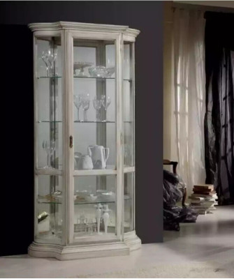 Sala de estar muebles de madera vitrinas armario de vidrio aparador de madera maciza vitrina