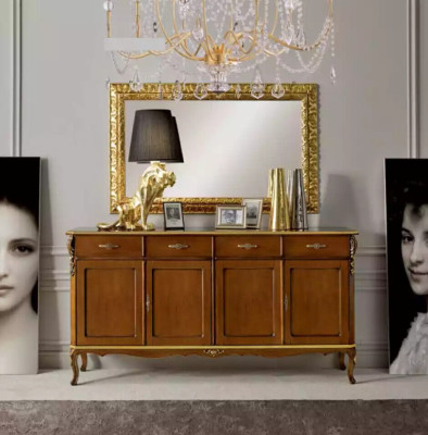 Mueble de estilo italiano Aparador Armario Marrón Diseñador Comoda Nuevo