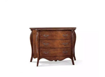 Cómoda marrón estilo italiano de madera muebles clásicos diseño nuevo