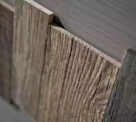 Cómoda Aparador de madera maciza Mueble Cómodas Aparador Gris