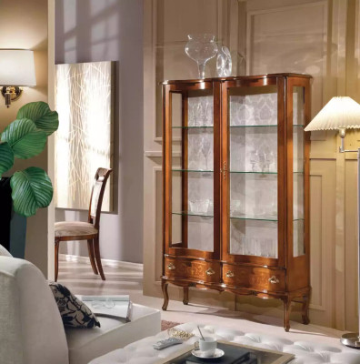 Vitrina de lujo armario muebles armarios mobiliario vitrina de cristal estante nuevo