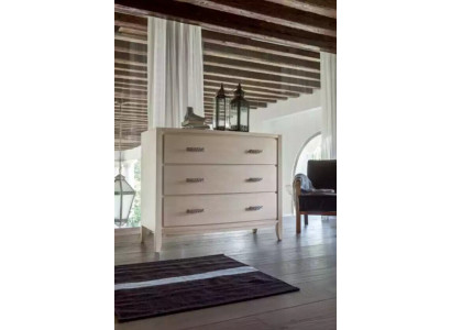 Diseño de cómoda de madera, armario con cajones beige, muebles italianos, consola.