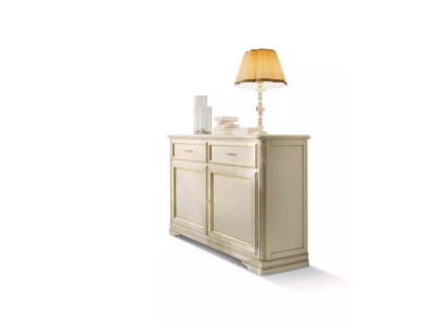 Cómoda aparador aparador armario muebles italianos cómodas beige.