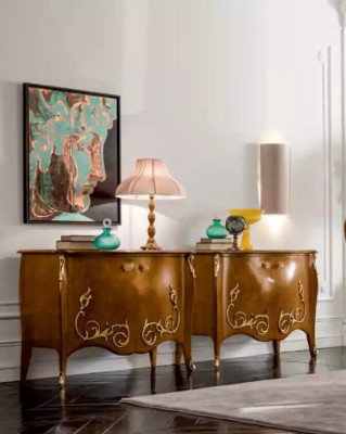 Aparador armario de madera cómoda armarios muebles Mobiliario italiano