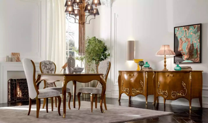 Aparador armario de madera cómoda armarios muebles Mobiliario italiano