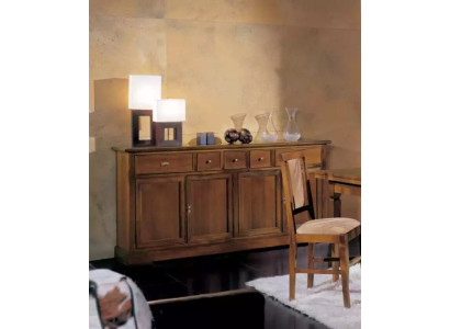 Cómoda Aparador Armario Credenza Cómodas Estilo Madera Muebles de Lujo Nuevo