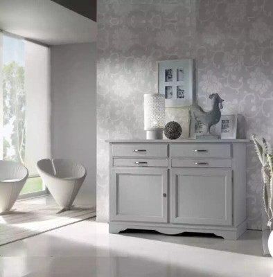 Aparador clásico de madera maciza muebles de diseño italiano