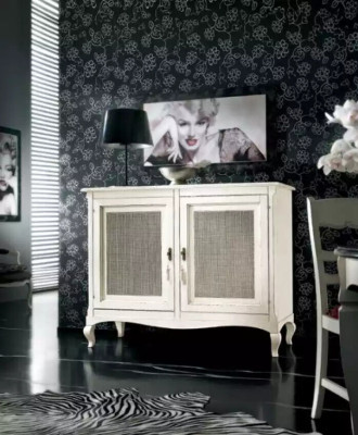 Aparador cómoda aparador armarios cómodas madera muebles de lujo blanco