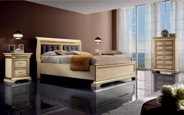 Diseño de cómoda para dormitorio con cajones Diseño de muebles italianos.