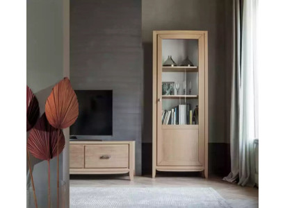 Muebles de madera Vitrina Armario de vidrio Cómoda Armarios Muebles italianos Nuevos
