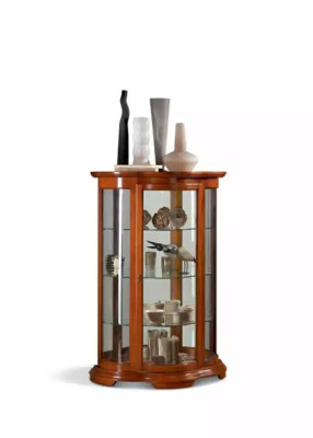 Vitrina armario estantería sala de estar aparador muebles clásicos estantes madera