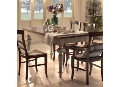 Lujo Clásico Mesa de Comedor Madera Rectangular Marrón Mesa Comedor Mesas Comedor Nuevo