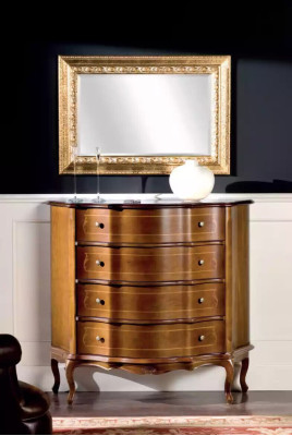 Cómoda clásica Marrón Aparador Cómodas Muebles de lujo Consola de aparador