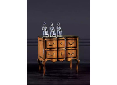 Cómoda con 2 cajones Aparador Mueble de madera Cómoda Marrón Nuevo