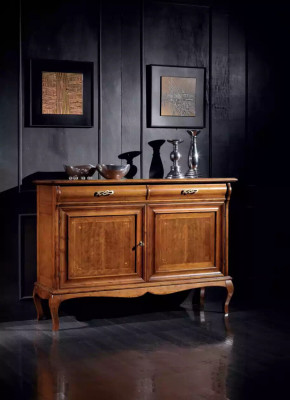 Clásico aparador marrón mueble de salón lujo estantes muebles nuevos