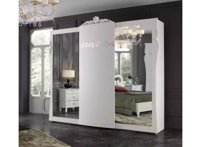 Armario de ropa de lujo Armarios de ropa Vivienda Muebles italianos Madera