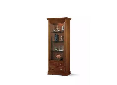 Muebles de diseño de lujo vitrina de madera estilo armario italiano nuevo.