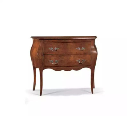 Muebles italianos Marrón Cómoda Muebles de diseñador Madera Dormitorio Nuevo