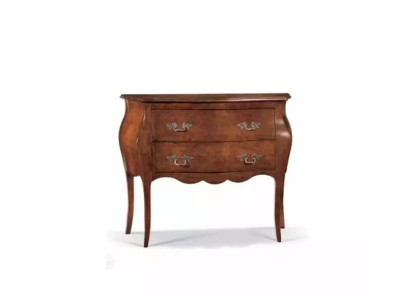Muebles italianos Marrón Cómoda Muebles de diseñador Madera Dormitorio Nuevo