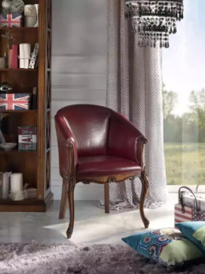 Sofá de diseño, silla, sofá, acolchado, lujo, cuero, sofás de 1 asiento, nuevo.