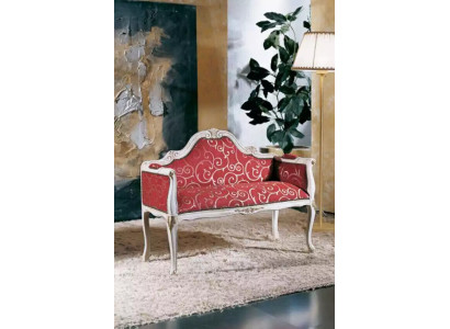 Diseño italiano de sofá de 2 plazas, sofá, salón de tapicería, sofás lounge.