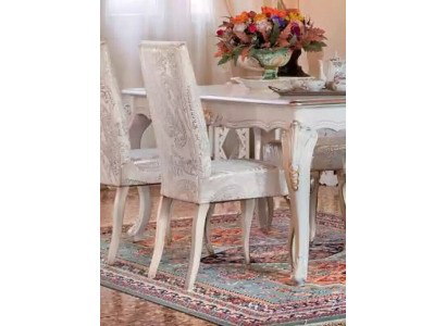 Silla de comedor de lujo Silla de madera clásica Sillas de estilo italiano