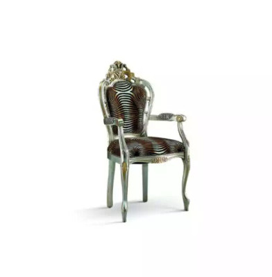 Silla tapizada Sillas Silla de comedor Silla de oficina clásica Butaca Diseño