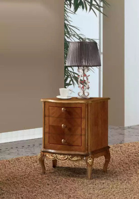 Clásico elegante mueble de madera con cajones de diseño para la sala de estar