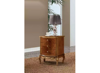 Clásico elegante mueble de madera con cajones de diseño para la sala de estar