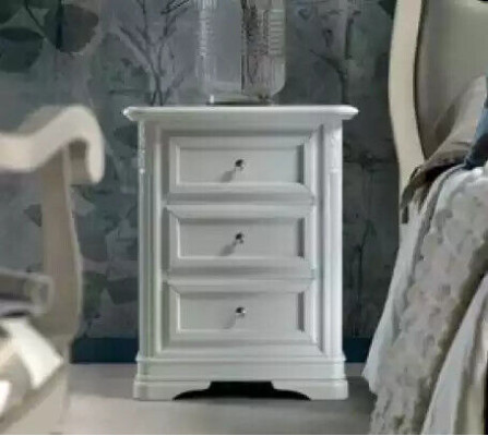 Diseño de mesa de noche, consola, mesas auxiliares, dormitorio, madera, lujo, nuevo