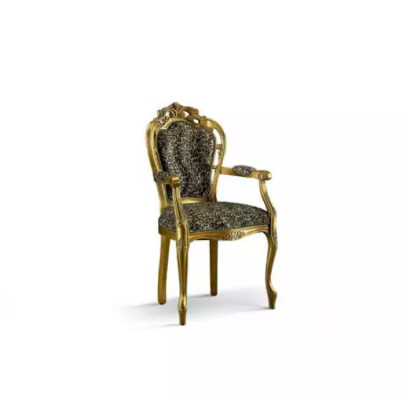 Silla Muebles del comedor Sillas italianas Diseño de lujo Art déco italiano