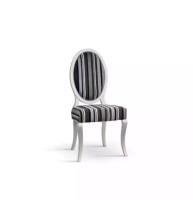 Silla Sillón Macizo Clásico Madera Textil Butaca Salón Tapizada Nuevo