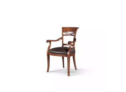 Silla clásica de respaldo silla de madera silla de comedor lujo muebles de madera nuevos