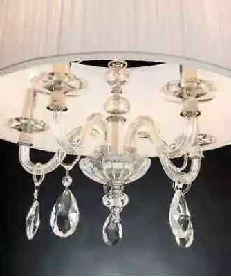 Lámpara de cristal de luces, lámpara de techo, lámpara colgante, lámpara.