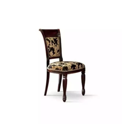 Silla clásica de diseñador, silla de madera, silla de comedor de lujo, muebles de madera nuevos.