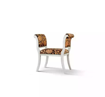 Clásica banqueta de diseño para sala de estar, banco, sillón, muebles nuevos.