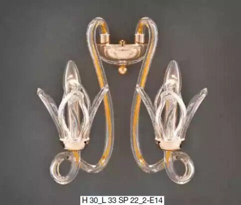 Diseño de lámpara de pared de lujo, aplique de pared, lámpara de pared, lámpara de pared de cristal nueva