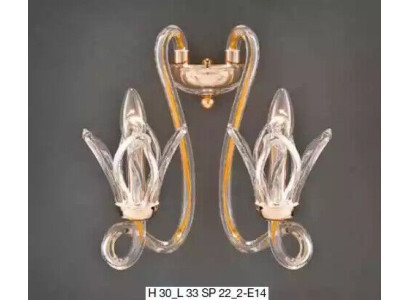 Diseño de lámpara de pared de lujo, aplique de pared, lámpara de pared, lámpara de pared de cristal nueva