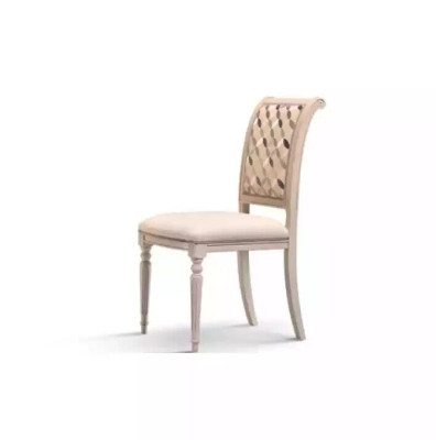 Silla de lujo tapizada silla de diseñador silla de diseñador comedor sillas de madera diseño nuevo