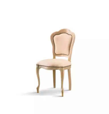Sillas de comedor Silla de respaldo Silla tapizada sin reposabrazos Sillón de lujo Nuevo