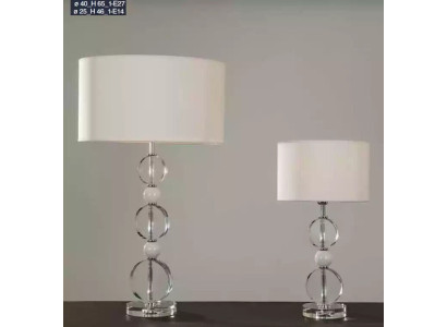 Lámpara de mesa, lámpara de mesa, candelabro de cristal, lámpara de mesa moderna.