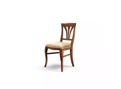 Silla Marrón Comedor Estilo Clásico Sillas Tapizadas Diseño Lujo Nuevo