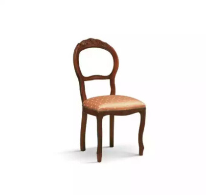 Silla de madera clásica de lujo con diseño de silla respaldo de madera para comedor.