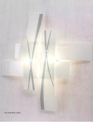 Lámpara de pared con diseño de candelabro con luz blanca, iluminación de pared, lámpara.