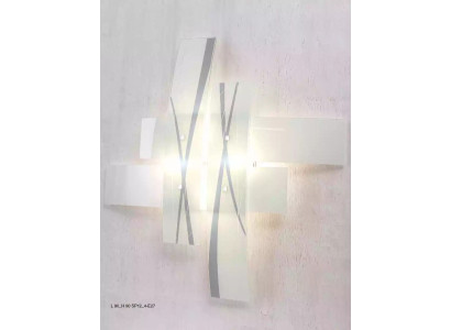 Lámpara de pared con diseño de candelabro con luz blanca, iluminación de pared, lámpara.