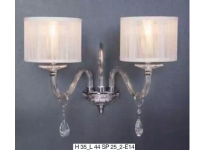 Elegante lámpara de pared Lámpara de pared clásica Lámpara de pie de pared Blanca Nueva