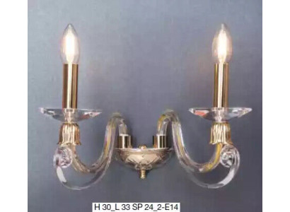 Lámpara de pared clásica Lámpara de araña Lámpara de pared Lámpara Lámpara de cristal