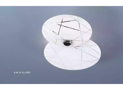 Iluminación de techo blanco Lujo Lámpara de araña Lámpara moderna de lujo Nueva