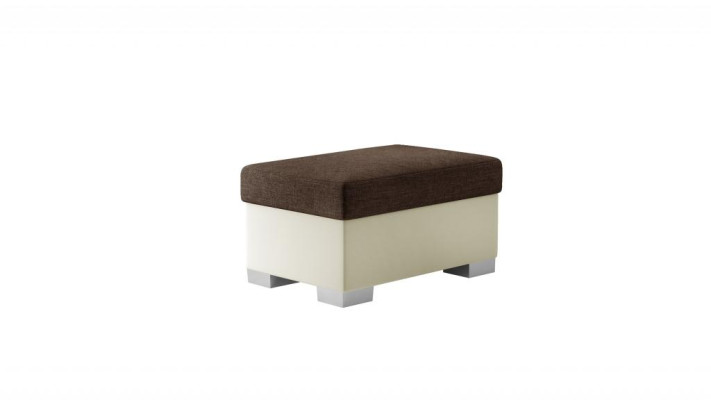 Taburete Puf Sofá Acolchado Taburete auxiliar Reposapiés Otomana Taburete de muebles Tela