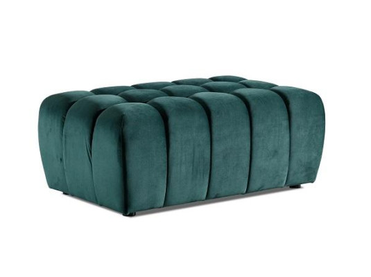 Taburete Reposapiés Taburete de acompañamiento Chaise longue Banco Terciopelo Tela